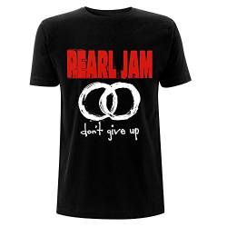 Pearl Jam Herren T-Shirt Schwarz Schwarz Gr. S, Schwarz von Pearl Jam