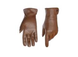 Lederhandschuhe PEARLWOOD "Pam" Gr. 7,5, braun (cognac) Damen Handschuhe Fingerhandschuhe von Pearlwood