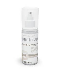 Peclavus Sensitive Fußspray Silber, bei Fußgeruch, Silberspray, antibakteriell, 150ml von Peclavus