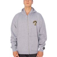 Pegador Sweatjacke Pegador Smith Oversized Sweat Sweatjacke Herren greymeliert 45938 (1-tlg) von Pegador