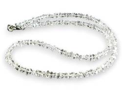 Herkimer Diamond Quartz Necklace Beads From New York - 17" von Pehvdkuq