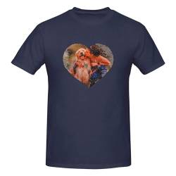 Personalisierte Foto T-Shirt Flip Pailletten Shirt benutzerdefinierte Reversible Herz Pailletten Shirt Paare Jahrestag Herz T-Shirt, Valentine Shirts für Frauen, Geschenk für Valentinstag von Pekdi