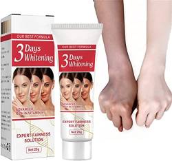 3 Days Kojic Acid Whitening Moisturizing Cream, Dark Spot Corrector Cream,Skin Lightening Cream for Dark Skin,Skin Bleaching Cream For Face And Body Sensitive Areas (1 Pcs) von Pelinuar
