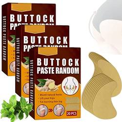 Butt Shaping Patch, Body Shaping Patches Firm Hip,Butt Lifting Instant Shaping Patch, Lift Up Massage Plump Hip Firm for Women Mädchen,Butt Plumping & Firming (3 Box) von Pelinuar