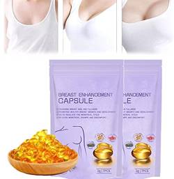Charmup Breast Enhancement Capsules, Natural Breast Enlargement Firming and Lifting Capsules,Breast Firming and Lifting Cream for Sagging Breasts (2 Pcs) von Pelinuar