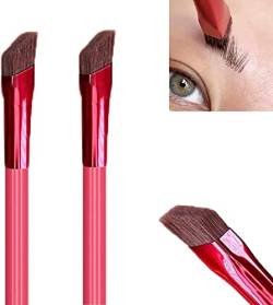 Multi-Function Eyebrow Brush - Three-dimensional Concealer Makeup Brush Angled Eyebrow Hairline Brush, Eye Brow Concealer Contour Brush to Shape and Conceal Eyes (2 Pcs) von Pelinuar