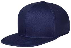 Pembroke® Snapback Cap, Herren und Damen, Blank, Navy von Pembroke