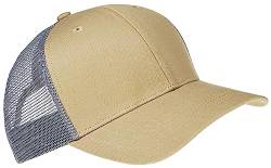 Pembroke® Trucker Cap, Herren und Damen, Hat, Kappe, Unisex, Baumwolle und Mesh, Verstellbarer Verschluss, Braun/Anthrazit von Pembroke