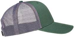 Pembroke® Trucker Cap, Herren und Damen, Hat, Kappe, Unisex, Baumwolle und Mesh, Verstellbarer Verschluss, Dunkelgrün/Grau von Pembroke