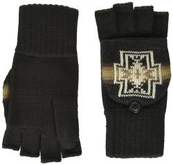 Pendleton Unisex wandelbare fingerlose Fäustlinge, Harding Charcoal, Small von Pendleton