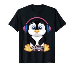 Pinguin Gaming Jungen Kinder Gamer Pinguin Liebhaber T-Shirt von Penguin