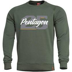 Pentagon Herren Hawk Sweatshirt Twenty Five Camo Green Größe 3XL von Pentagon
