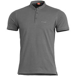 Pentagon Levantes Henley Shirt Wolf Grey, Grau, 3XL von Pentagon