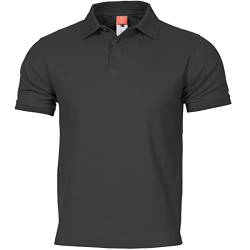 Pentagon Polo Shirt Aniketos Schwarz, Schwarz, XL von Pentagon