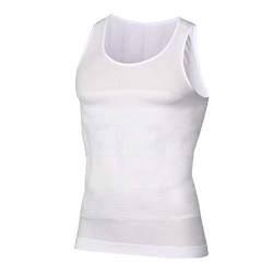 Herren Schlankheits Weste Kompression Sunterwäsche Figurformendes Unterhemd Tank Top Fitness T-Shirt Bodyshaper Bauchkompression von Peony.T