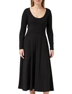 People Tree Damen Bianca Dress Kleid, Black, 14 von People Tree