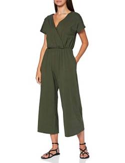 People Tree Damen Evelyn Jumpsuit.Khaki Overall, Grün (Khaki Kh1), 42 (UK 16 /US 12) von People Tree