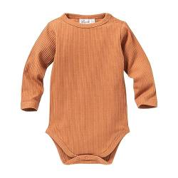 People Wear Organic Langarm-Body siena, 86/92 von People Wear Organic