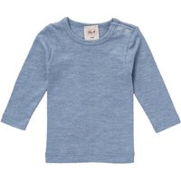 People Wear Organic Langarmshirt aus Baumwolle, Wolle und Seide, Baby Langarmshirt Bio Baumwolle, Bio Wolle von People Wear Organic