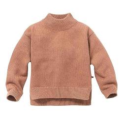 People Wear Organic Strick-Pullover Kids Zimt Melange, 116 von People Wear Organic