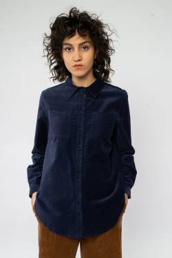 Amaira Velvet Shirt aus Bio Baumwolle, Baumwolle von PeopleTree