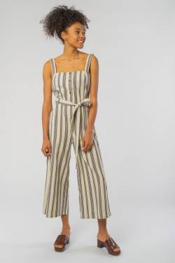 Rena Striped Jumpsuit aus Bio Baumwolle, Baumwolle von PeopleTree