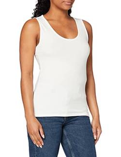 Peopletree Damen Lizzie Vest Top, Weiß (Eco White Wh1), 36 (Herstellergröße: 10) von People Tree