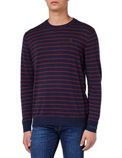 Pepe Jeans Andre Stripes Herren Lange Ärmel, 286burnt red, XXL von Pepe Jeans