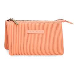 Pepe Jeans Aurora Geldbörse drei Fächer Orange 17,5 x 9,5 x 2 cm Kunstleder von Pepe Jeans