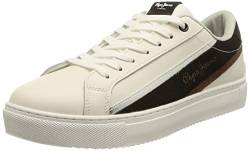 Pepe Jeans Damen Adams Brand Sneaker, 800WHITE, 39 EU von Pepe Jeans