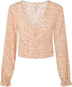 Pepe Jeans Damen Aiza Shirt, Multicolour (Multi), S von Pepe Jeans