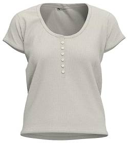 Pepe Jeans Damen Babs T-Shirt, White (Mousse), S von Pepe Jeans