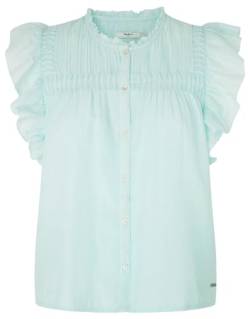 Pepe Jeans Damen Dakota Hemd, Blau (Aqua Blue), L von Pepe Jeans