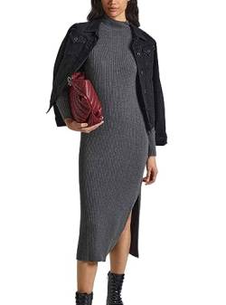 Pepe Jeans Damen Dalia Dress, Grey (Dark Grey Marl), M von Pepe Jeans