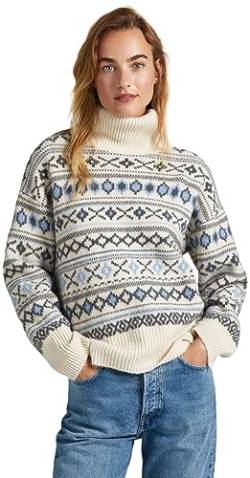 Pepe Jeans Damen ELSA Turtleneck Pullover Sweater, Multicolour (Multi), M von Pepe Jeans