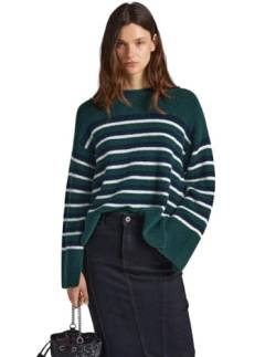 Pepe Jeans Damen Ellison Pullover Sweater, Green (Regent Green), S von Pepe Jeans