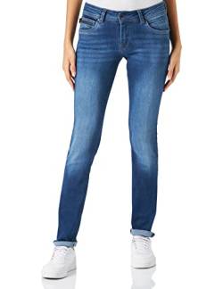 Pepe Jeans Damen Hose New Brooke, Blau (Denim-gv9), 24W / 34L von Pepe Jeans