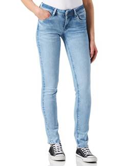 Pepe Jeans Damen Hose New Brooke, Blau (Denim-vw7), 32W / 30L von Pepe Jeans