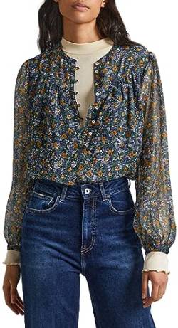 Pepe Jeans Damen Iseo Blouse, Multicolour (Multi), M von Pepe Jeans