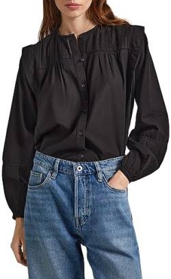 Pepe Jeans Damen Jaxie Blouse, Black (Black), S von Pepe Jeans