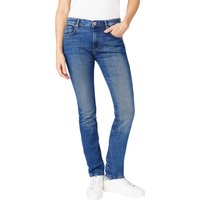 Pepe Jeans Damen Jeans New Brooke - Slim Fit - Blau - Medium Dark Wiser von Pepe Jeans