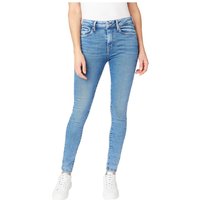 Pepe Jeans Damen Jeans REGENT - Skinny Fit - Blau - Medium Light Blue von Pepe Jeans