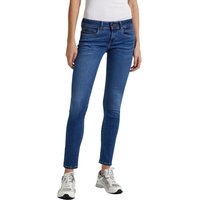 Pepe Jeans Damen Jeans SLIM JEANS LW - Slim Fit - Blau - Medium Used von Pepe Jeans