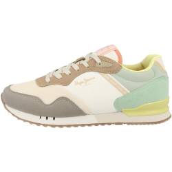 Pepe Jeans Damen London Urban W Sneaker, Grau (Marl Grey), 6 von Pepe Jeans