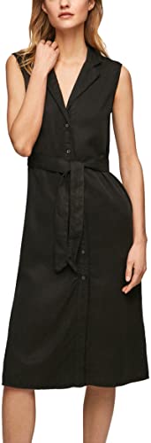 Pepe Jeans Damen Maggie Dress, Black (Black), S von Pepe Jeans