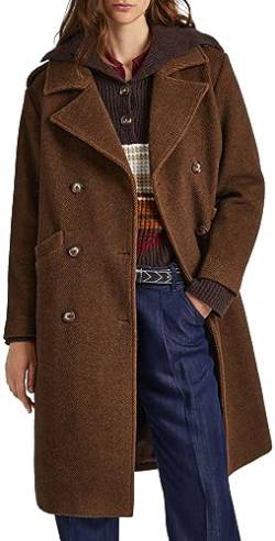 Pepe Jeans Damen Marlin Wool Coat, Multicolour (Multi), M von Pepe Jeans