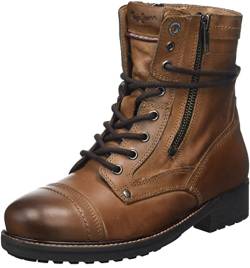 Pepe Jeans Damen Melting Combat W Booties, 859TOBACCO, 38 EU von Pepe Jeans