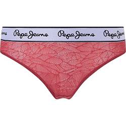 Pepe Jeans Damen Mesh Thong Bikini Style Underwear, Red (Red), XL von Pepe Jeans