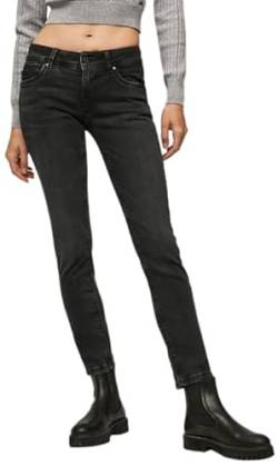 Pepe Jeans Damen New Brooke Jeans, Black (Denim-VS1), 25W / 30L von Pepe Jeans