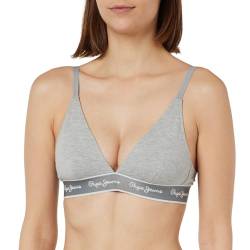 Pepe Jeans Damen Pepe A Bra, Grey (Grey Marl), L von Pepe Jeans